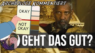 Archäologe kommentiert Gladiator II  Hintergründe Geschichte Archäologie reaction history [upl. by Rodney]