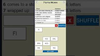 7 Little Words Daily Puzzle June 3 2020 Answers [upl. by Jerad]