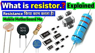 What Is Resistor  What Is Resistance  99 Technician Nahi Jante Hai [upl. by Eirrehs]