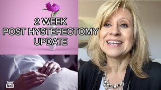 2 week update post laparoscopic hysterectomy how are things healing Setbacks [upl. by Areis]