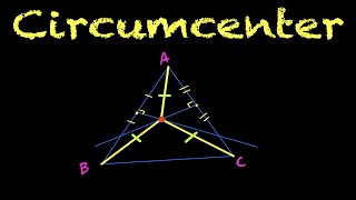 Calculating the Circumcenter of a Triangle [upl. by Bean655]