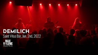 DEMILICH live at Saint Vitus Bar Jun 2nd 2022 FULL SET [upl. by Ernesto]