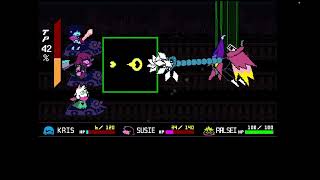 Spamton NEO Fight  Pacifist Route  Deltarune [upl. by Ecirtak]