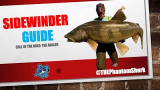 Sidewinder Guide  How to Catch the USA Golden Ridge Reserve Legendary  Call of the Wild The Angler [upl. by Aerdnu]