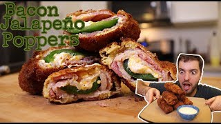 Bacon Jalapeno Poppers Recipe [upl. by Dawaj]