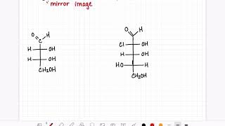 61 Enantiomers and diastereomers of Fischer projections [upl. by Arbma]