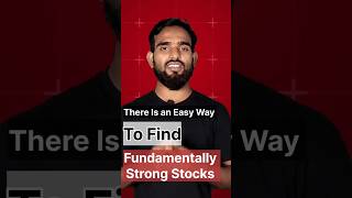 Easy way to Find Strong Stocks stockmarket portfoliotips investingportfolio stockselection [upl. by Ykcim]