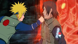 Minato Fights Fugaku Uchiha To Become The Fourth Hokage [upl. by Eolanda821]