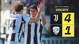 HIGHLIGHTS  Juventus 41 Brescia  Coppa Italia Primavera [upl. by Bridgette]