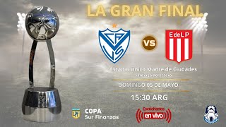 VÉLEZ SARSFIELD vs ESTUDIANTES DE LA PLATA  FINAL  EN VIVO [upl. by Aramit177]