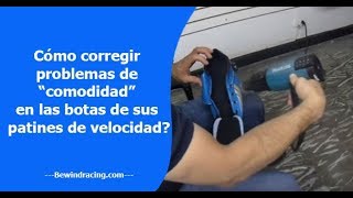 Cómo corregir problemas de comodidad en las botas de sus patines de velocidad [upl. by Kotz]