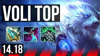 VOLIBEAR vs DARIUS TOP  6k comeback Legendary  EUW Diamond  1418 [upl. by Nnaeoj]