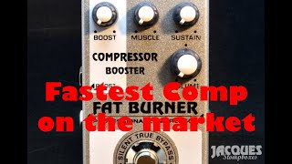 Fat Burner Compressor amp Boost  Jacques Pedals [upl. by Shaper]