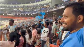 Rashid Khan Hattrick Moment Direct From Stadium Feel The Roar Of Fans  GT Vs KKR [upl. by Llednyl728]