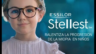 Essilor Stellest una SOLUCION ideal para el control de MIOPÍA [upl. by Terchie]