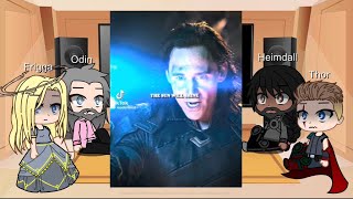 Thor Thor Ragnarok react to Loki  Mind control  Credits to ghostgirlSecondchannel [upl. by Eile]