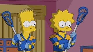 LACROSSE ON THE SIMPSONS [upl. by Reinertson]