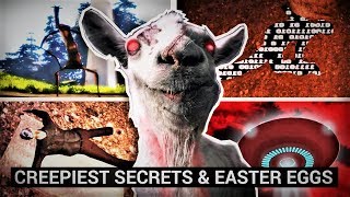 Goat Simulators Creepiest Secrets amp Easter Eggs [upl. by Selec]