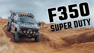 Ford F350 Super Duty  The Go Anywhere fullsize offroad overland build [upl. by Ardnuahs]