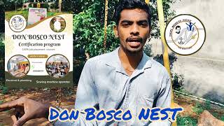 Don Bosco NEST skill Training certification program  Sharing experience Mr Edwin [upl. by Kaine322]