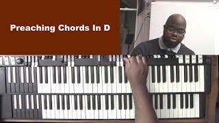 Preaching Chords in D Organ [upl. by Shaylynn572]