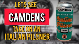 Camden Italian pilsner 51  Camden brewery  review No 1888 [upl. by Emsoc]