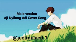 Adi Cover Song Male version Aji Nyilung byJeetmusic01 [upl. by Alleahcim794]