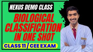 PLANT DIVERSITY Biological Classification in ONE SHOT by Ujjwal Dai  NEXUS Demo Class [upl. by Brebner]