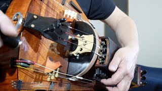 Dark Northern Dance Medieval Tune HurdyGurdy Organ amp Drum [upl. by Elvah314]