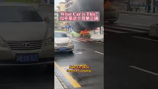 BYD D1 Taxi Caught Fire While Driving The Third Case This Month byd bydd1 fire [upl. by Anni]