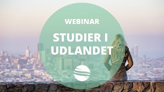 Webinar Study abroadudveksling via Studysea [upl. by Enitsud]