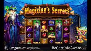 Magicians Secrets Slot Bonus HUGE WIN casino slot bonus [upl. by Nahs]