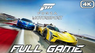 FORZA MOTORSPORT Gameplay Walkthrough FULL GAME 4K 60FPS No Commentary [upl. by Nomma]