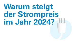 Warum steigt der Strompreis im 2024 [upl. by Einohpets843]