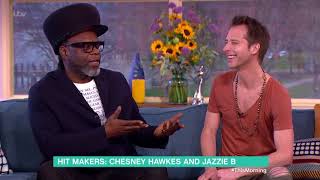 Jazzie B amp Chesney Hawkes Love the Rewind Festival  This Morning [upl. by Averir]