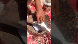 White paplet fish cutting video skills fishcuttingskill fish fishing seafood groundbait sadar l [upl. by Wennerholn]