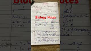 Class 11  Plant growth regulators biology shorts notes [upl. by Xanthus236]