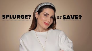 Splurge or save What beauty products worth the investment  ALI ANDREEA [upl. by Florri]