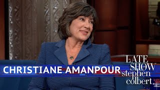 Christiane Amanpour Does Trump Play The Media [upl. by Aihsoek]