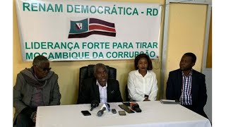 Líder da RD acusa Ossufo Momade de ligação à FRELIMO [upl. by Tcideneb]