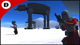 HOTH TRENCH DEFENSE  Ravenfield Star Wars Mod [upl. by Hendren454]