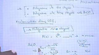 12 factorisation de Polynôme du second degré en facteurs irréductibles dans RX et CX [upl. by Bubalo321]