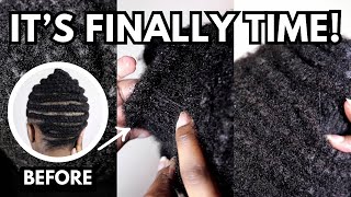 3 Month Old Cornrow Takedown  Hair Growth Challenge  South African YouTuber [upl. by Dumm163]