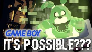 FNAF on the Gameboy is REAL [upl. by Aleece]