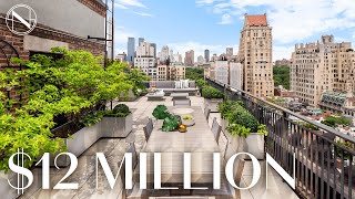 Inside a 12 MILLION Penthouse Duplex with Central Park Views  Unlocked with Ryan Serhant [upl. by Enelav]