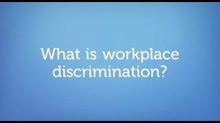 What is Workplace Discrimination [upl. by Tracy]