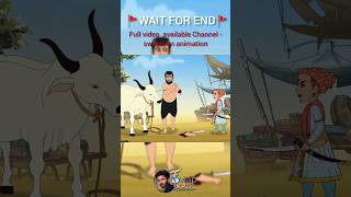 🚩गौ माता रक्षक शिवबा🚩shivajimaharaj status hinduempire guarakshak hindu shorts animation [upl. by Warfold]