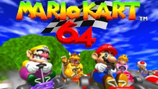 Mario Kart 64  Full Game Walkthrough [upl. by Arvad]