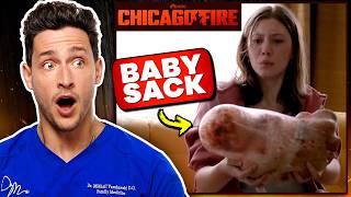 Doctor Reacts To CHICAGO FIRE Wild Medical Scenes [upl. by Akenna]