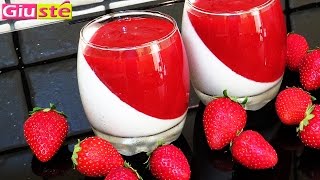 Panna cotta et coulis de fraises [upl. by Branch999]